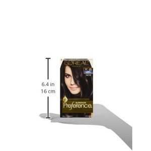 L'Oreal Paris Superior Preference Fade-Defying Shine Permanent Color, 3C Pck 3